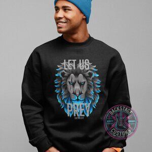 🦁Detroit Lions Football Let Us Prey Sweatshirt